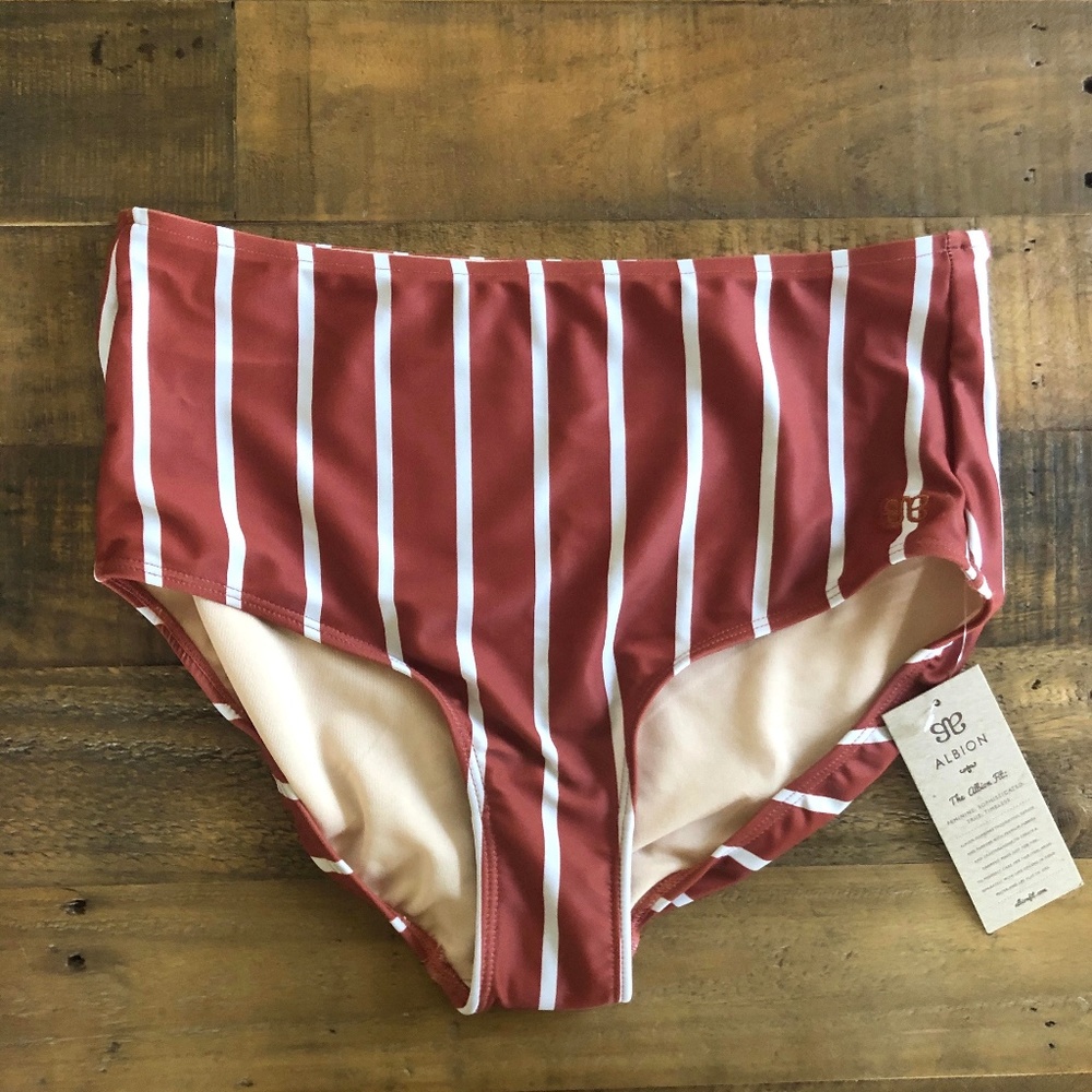 Albion High-Waisted Swim Bottoms